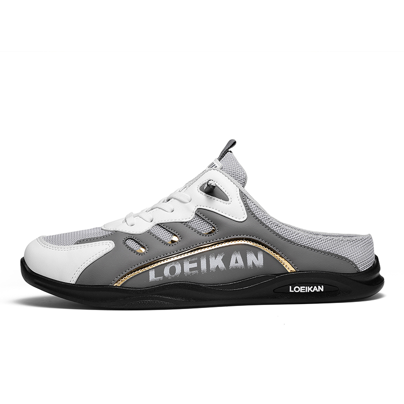 

Сандалии с закрытым носком, противоскользящие, мужские LONGDUIZHANG, Yc-Ac3891 Gray[Refreshing Breathable]