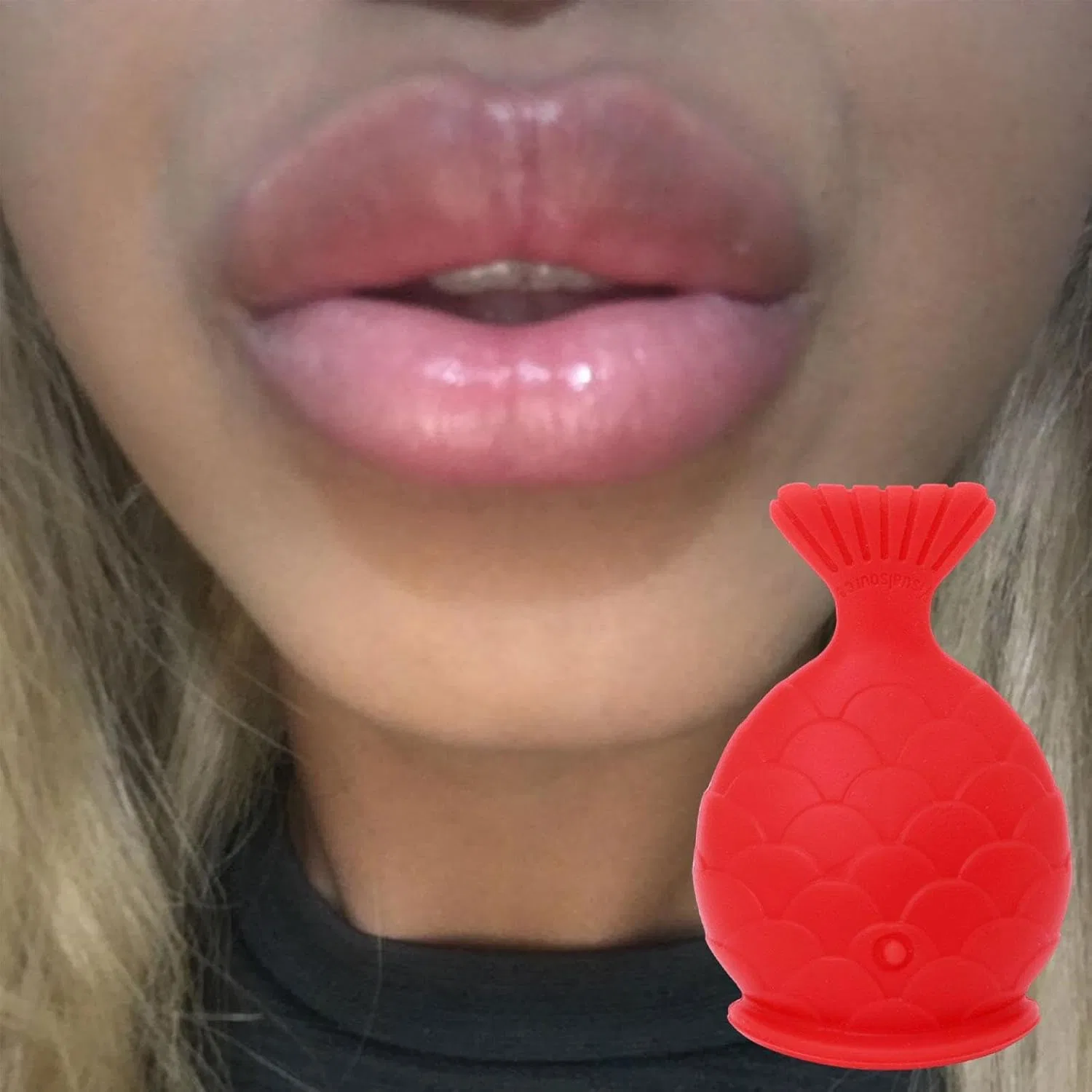 Бальзам для губ Fish Lip Filler Generic, красный, 58 г — фото 2