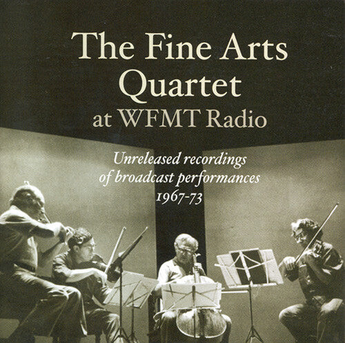 

CD диск Fine Arts Quartet at Wfmt Radio: Unreleased Recordings of Broadcast Performances