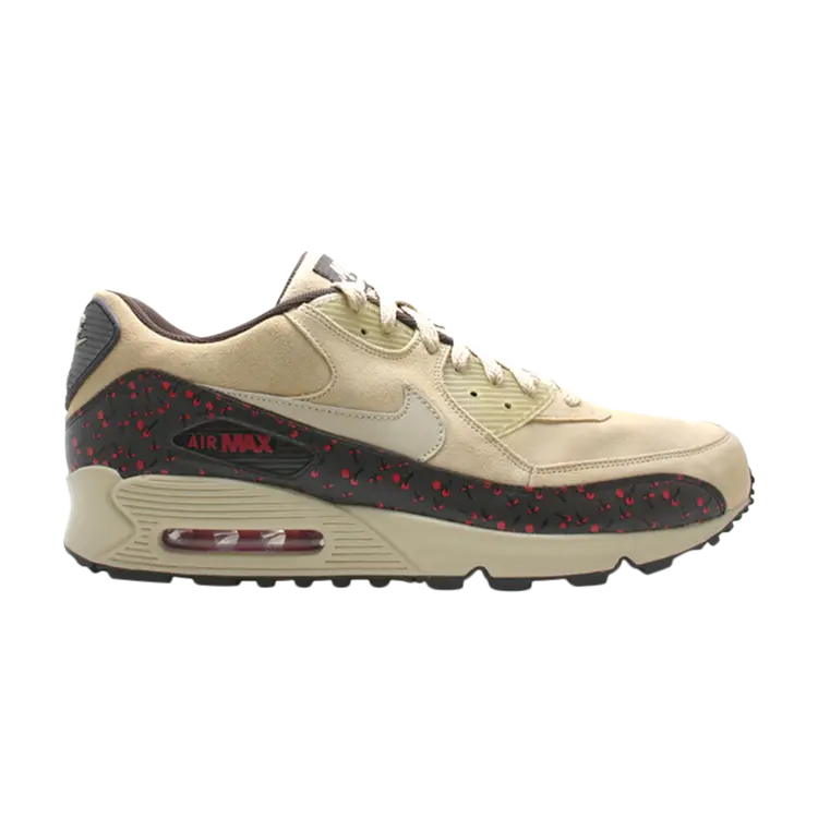 Кроссовки Nike Wmns Air Max 90 Leather, коричневый