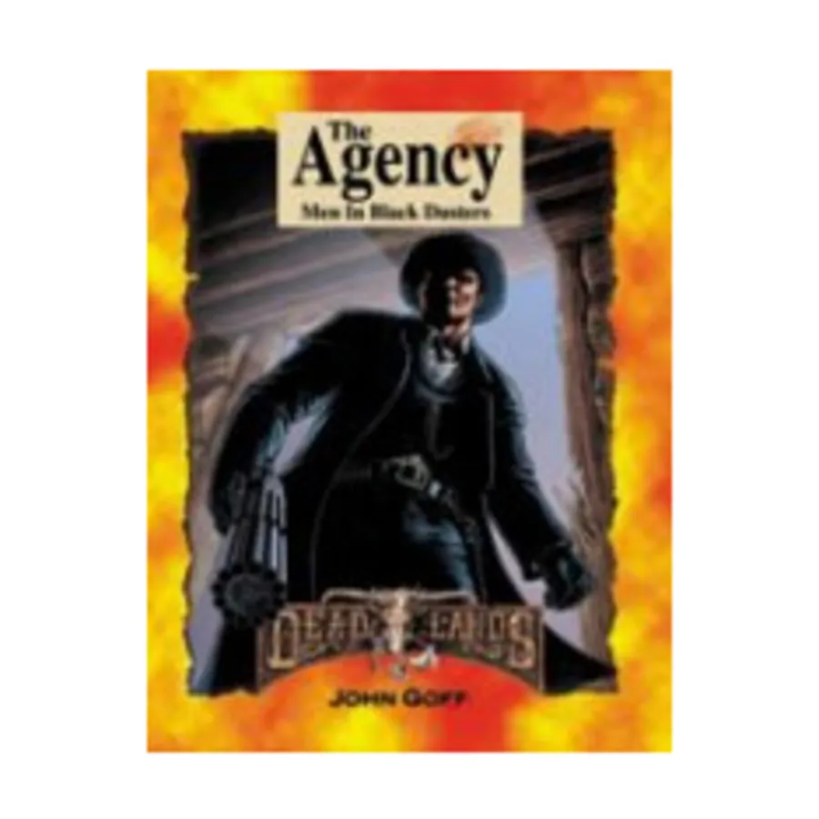 

Agency - Men In Black Dusters, Deadlands (Pinnacle), мягкая обложка