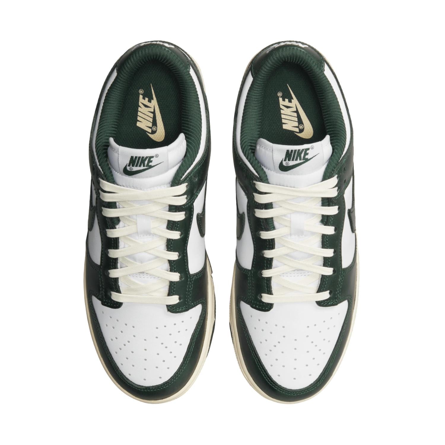 Женские кроссовки Dunk Low в цвете белый/зеленый/кокосовое молоко Nike — фото 4