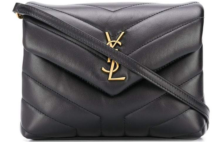 

SAINT LAURENT Сумка через плечо LouLou Toy черная