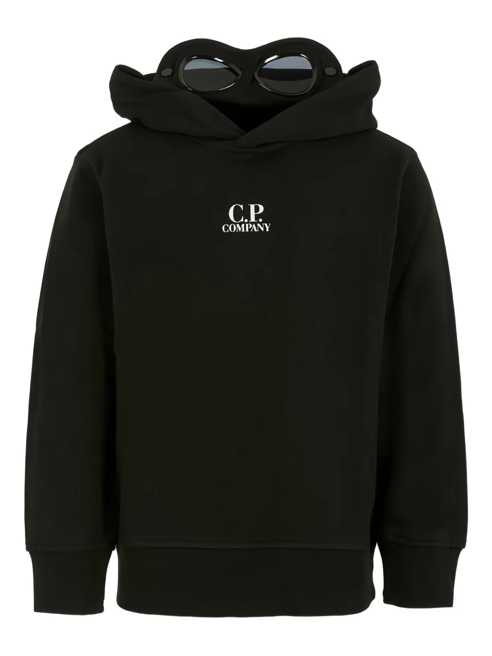 

Худи с отделкой в виде очков C.P. Company Kids, черный