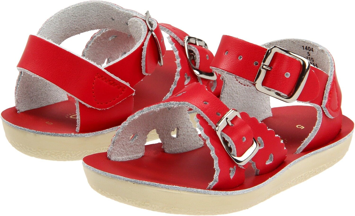 

Сандалии на плоской подошве Sun-San - Sweetheart Salt Water Sandal by Hoy Shoes, красный