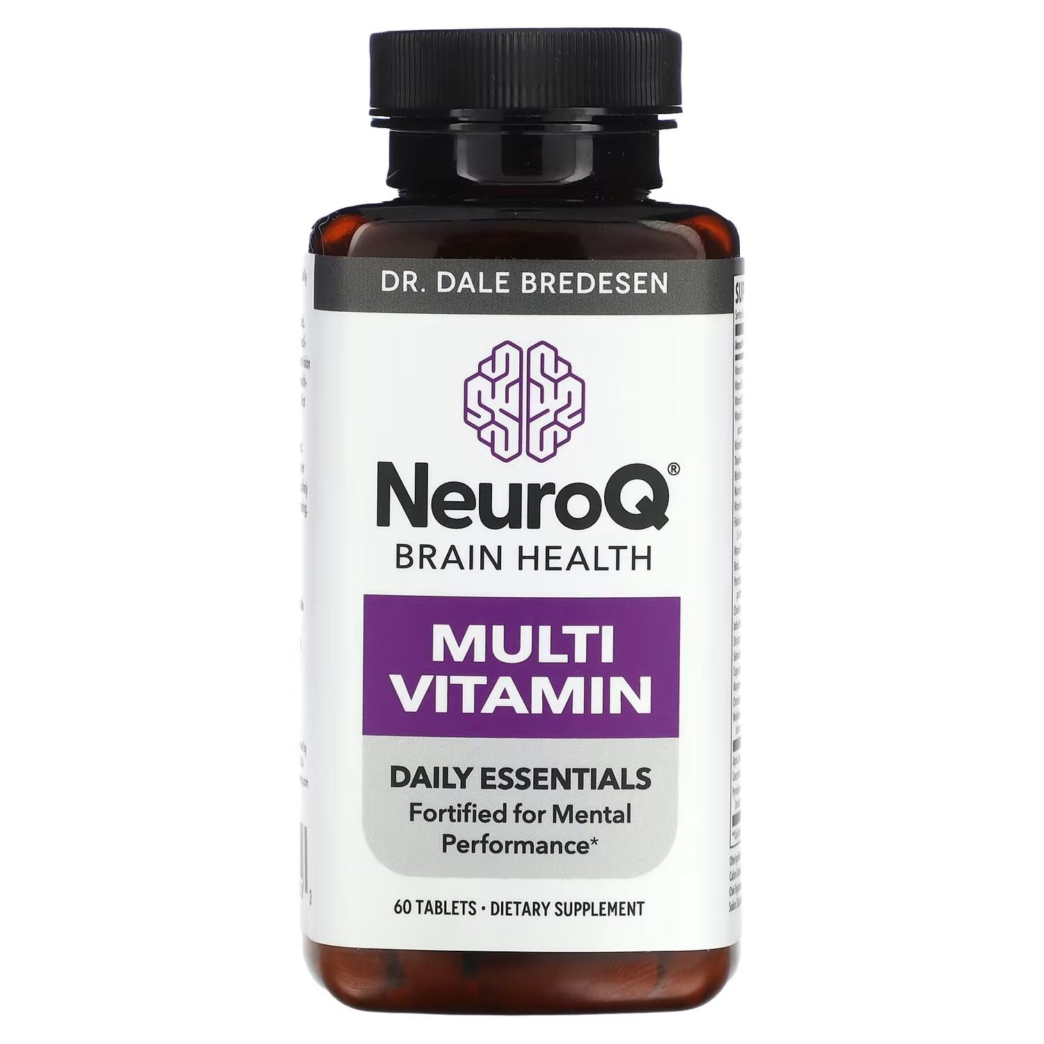 

Мультивитамины NeuroQ Brain Health без глютена, 60 таблеток