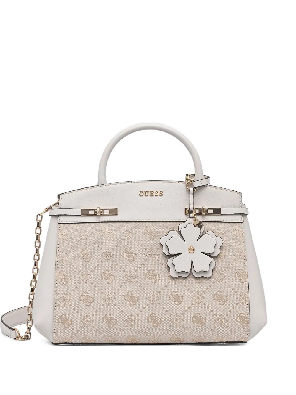 

Сумка-тоут Melinda с цветочным шармом Guess Usa, серый