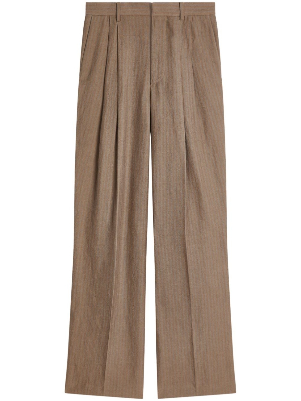 

DRIES VAN NOTEN прямые брюки, нейтральный цвет