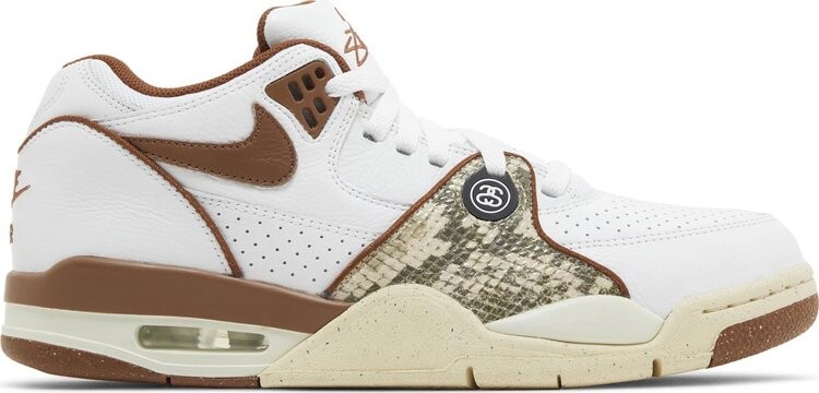 

Кроссовки Stussy x Air Flight 89 Low SP 'Pecan', белый, Серый, Кроссовки Stussy x Air Flight 89 Low SP 'Pecan', белый
