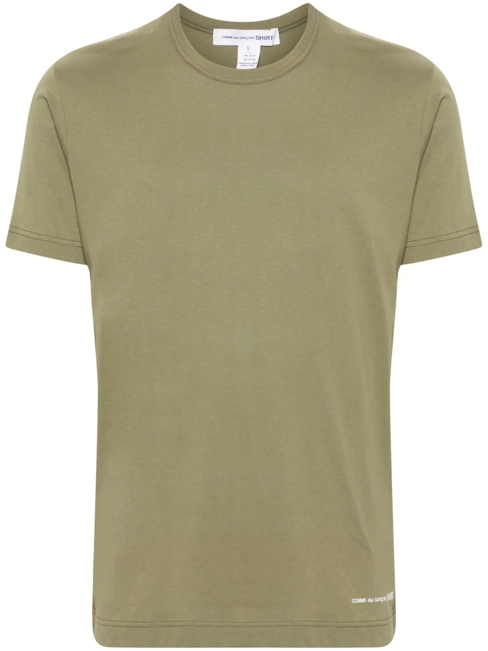 

Футболка с логотипом Comme Des Garçons Shirt, зеленый