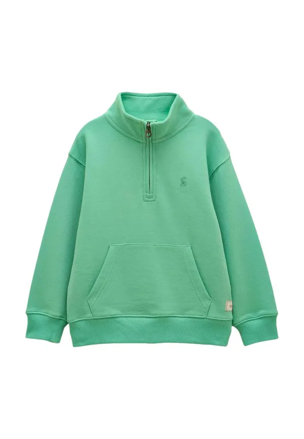 Толстовка alfie с застежкой-молнией на четверть длины, стандартного кроя. Joules, Turquoise Green