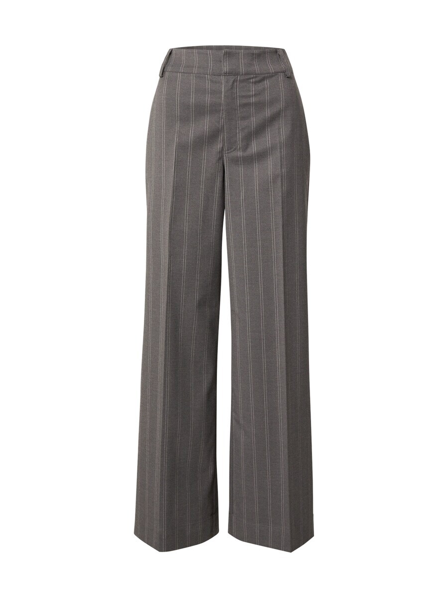 

Брюки My Essential Wardrobe Wide leg Pleated Pants Tito, серый