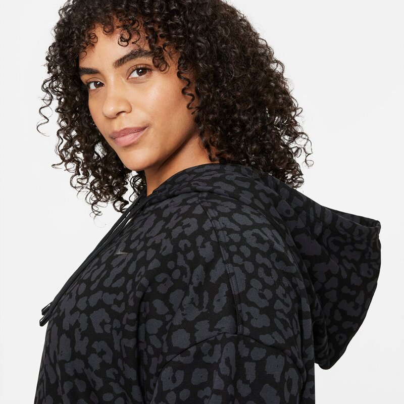 Hooded sweatshirt df aop gt ft fc po hd Nike, черный — фото 3