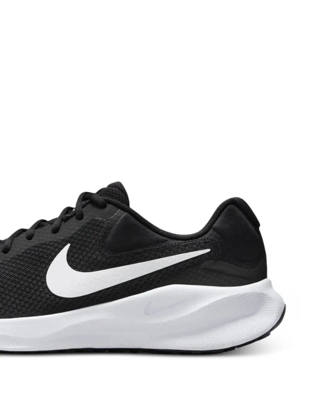 Кроссовки Revolution 7 на шнуровке Nike, черный — фото 2