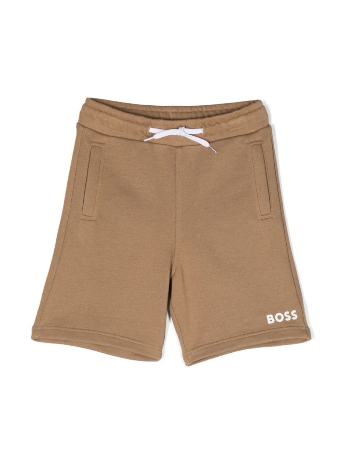 

BOSS Kidswear спортивные шорты с логотипом, нейтральный цвет