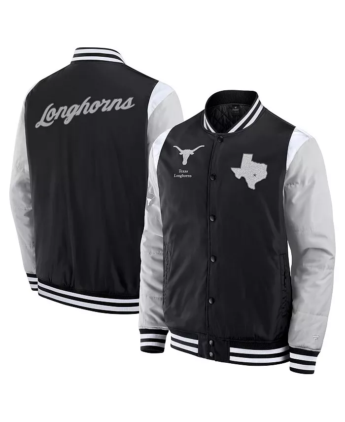 

Мужская черная куртка Texas Longhorns Elements Elite на молнии Fanatics