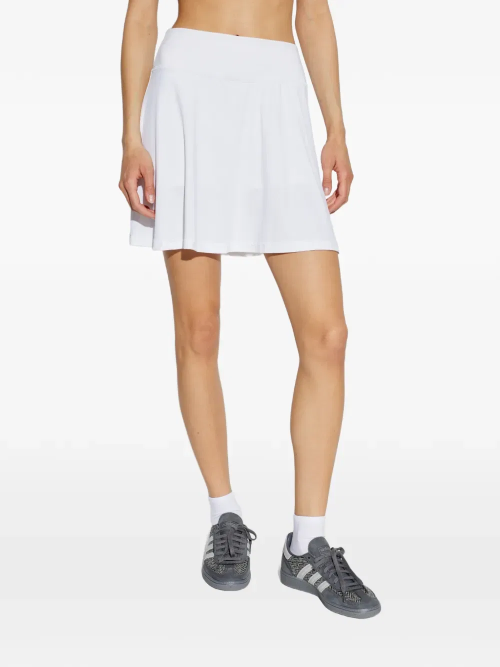 Мини-Шорты с перфорацией Adidas, белый — фото 3