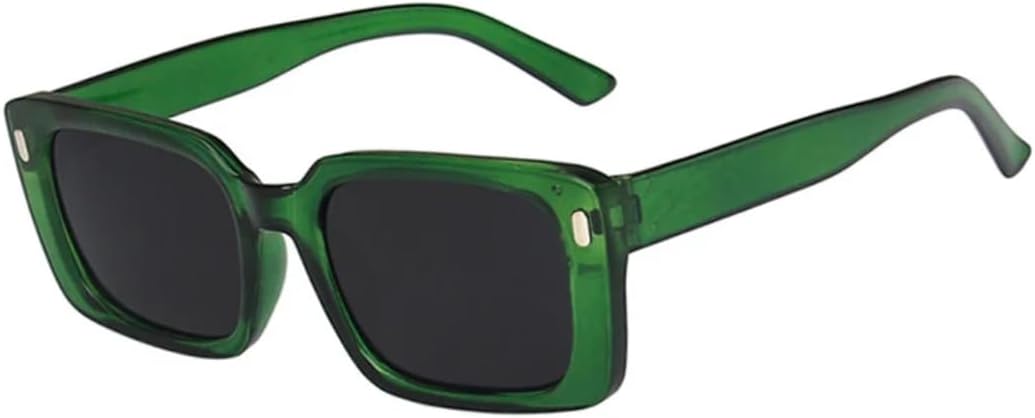 

Солнцезащитные очки с защитой от УФ-излучения UV400 | Оранжево-розовые панк-очки с заклепками | для женщин и мужчин, для занятий спортом на открытом воздухе и вождения DSVIGF, Green-black