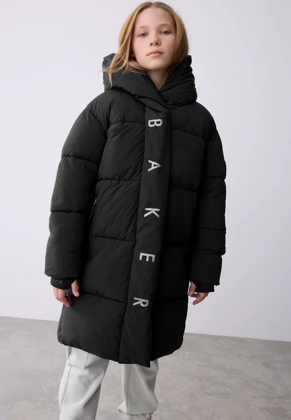 Зимнее пальто-одеяло стандартного кроя, водоотталкивающее Baker By Ted Baker, Black