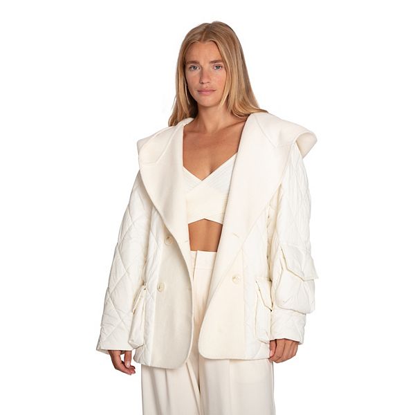 

Куртка Only you с простежкой Belle & Bloom, White