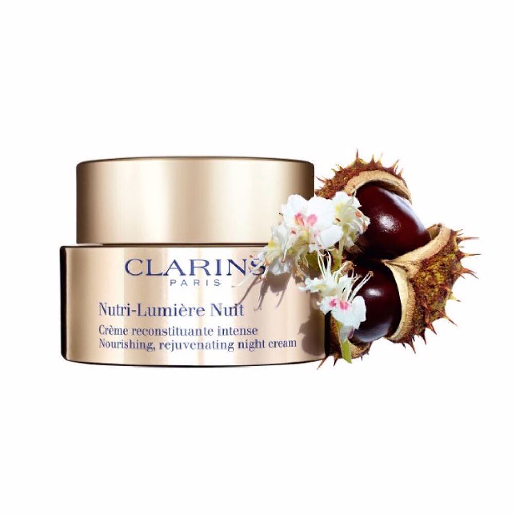 Крем против морщин Nutri-lumière noche crema Clarins, 50 мл — фото 2