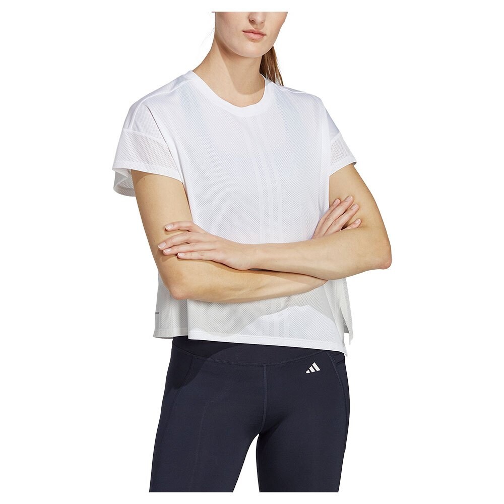 

Футболка с коротким рукавом adidas Hiit Qb, белый