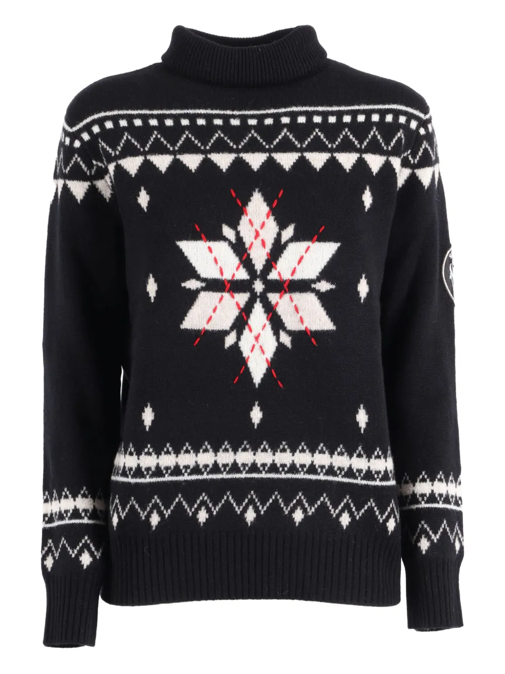 

Пуловер с высоким воротом Ballantyne, черный