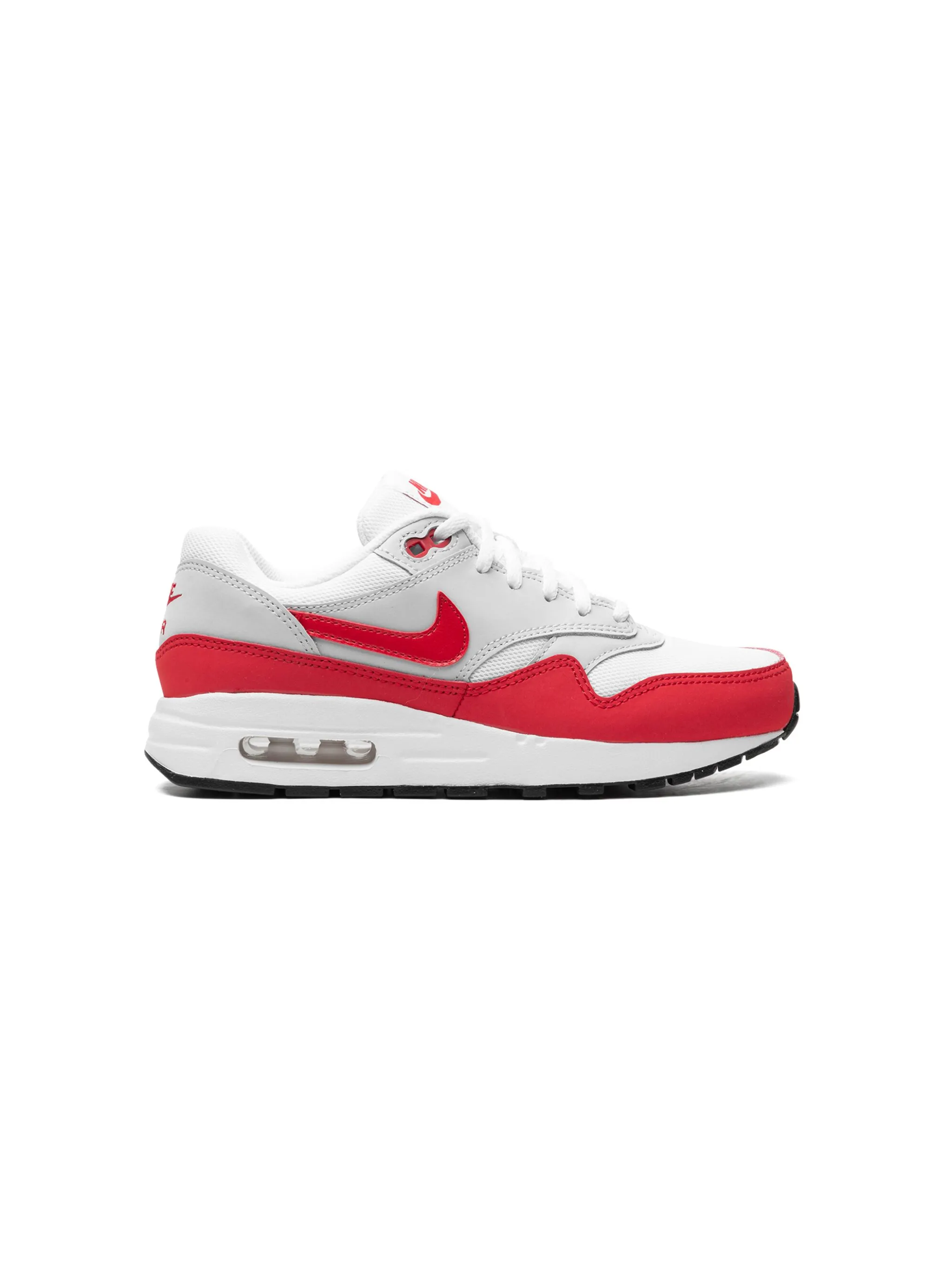 Кроссовки Air Max 1 GS White/Neutral Grey/Sports Nike Kids, белый — фото 2