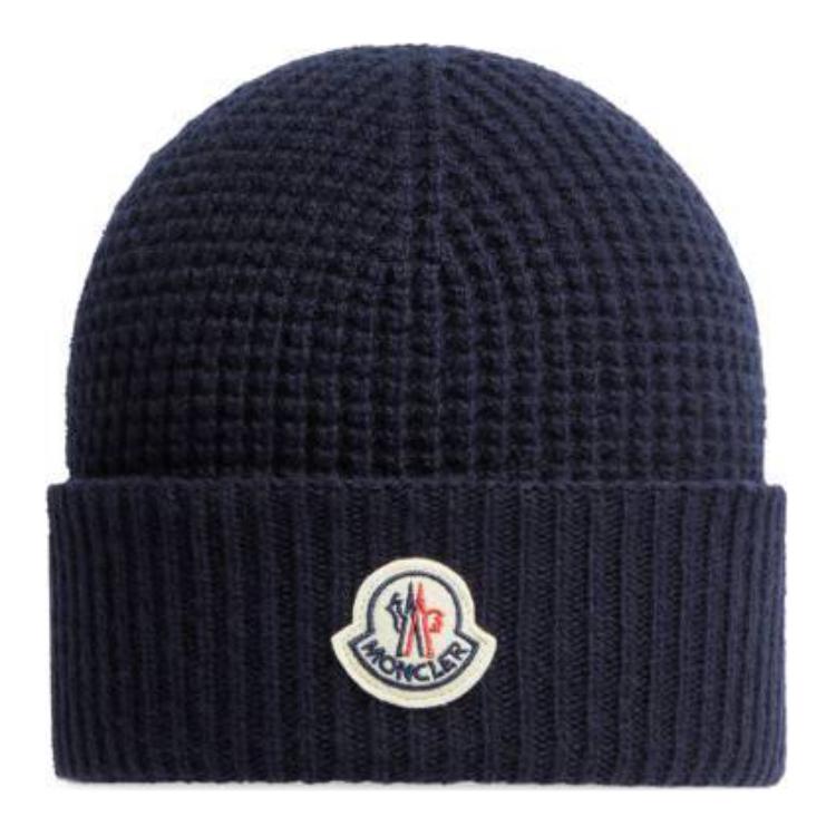 

Шапка Logo appliqué Beanie Moncler