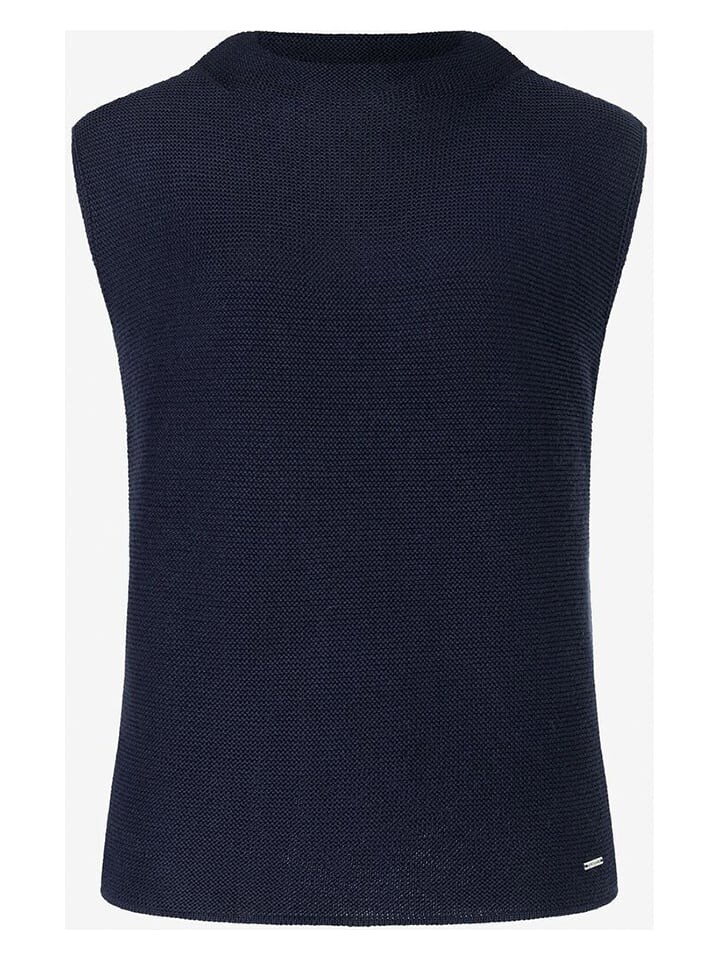 

Свитер-жилет More & More Pullunder, темно-синий