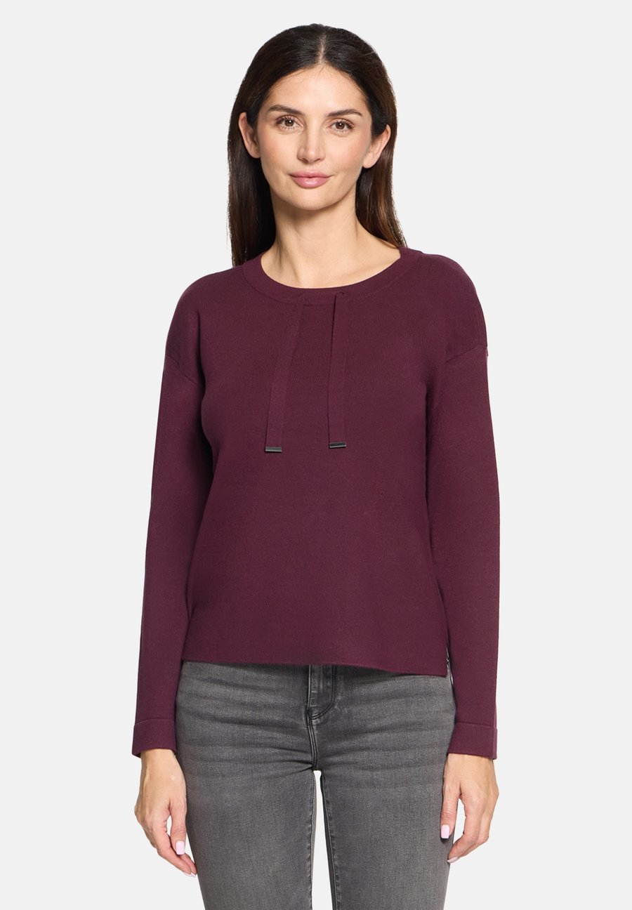 

Джемпер Betty Barclay FEIN MIT SEITENSCHLITZEN, Dark Aubergine/Purple