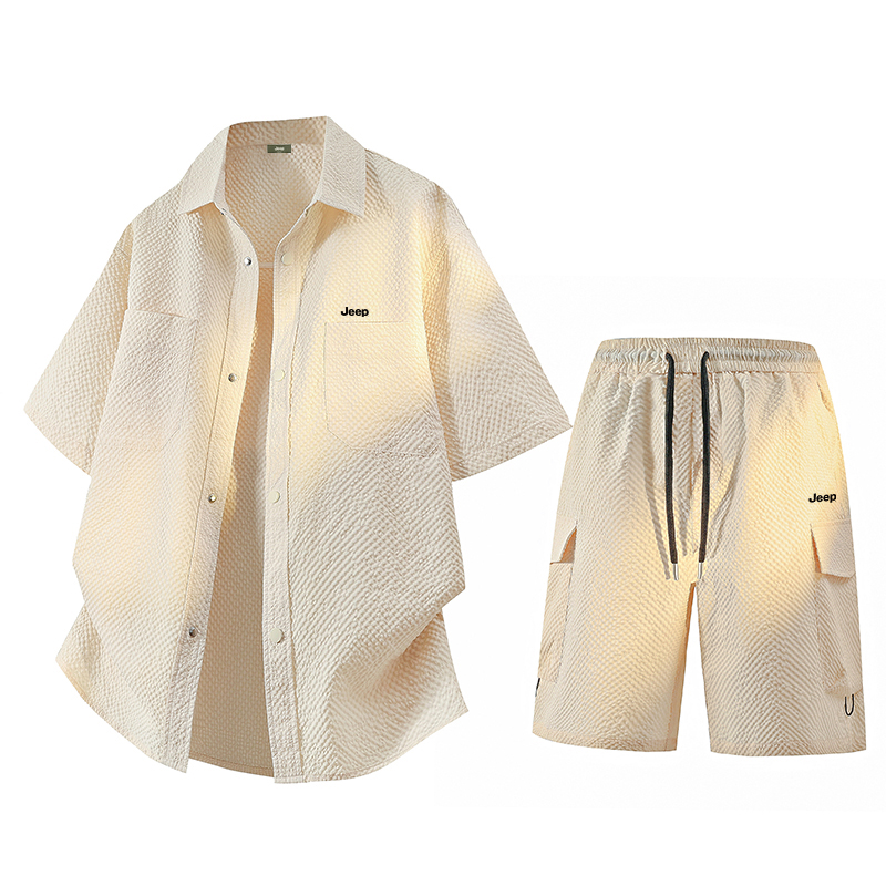 

Повседневная спортивная одежда Unisex Lapel Thin Jeep, оранжевый