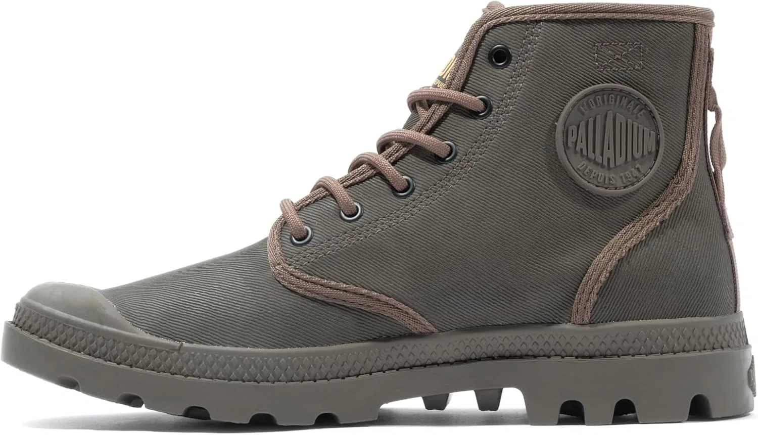 Ботинки Palladium Unisex Pampa Hi CoatedAnkle Boot, Brown — фото 4