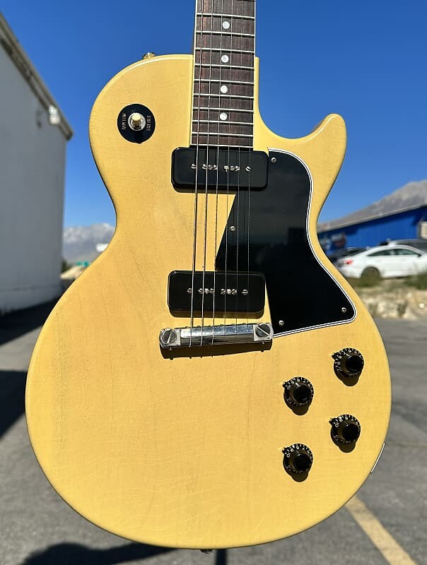 

Электрогитара Gibson Custom Shop '57 Les Paul Special Reissue 2023 TV Yellow Ultra Light Aged New Unplayed #531