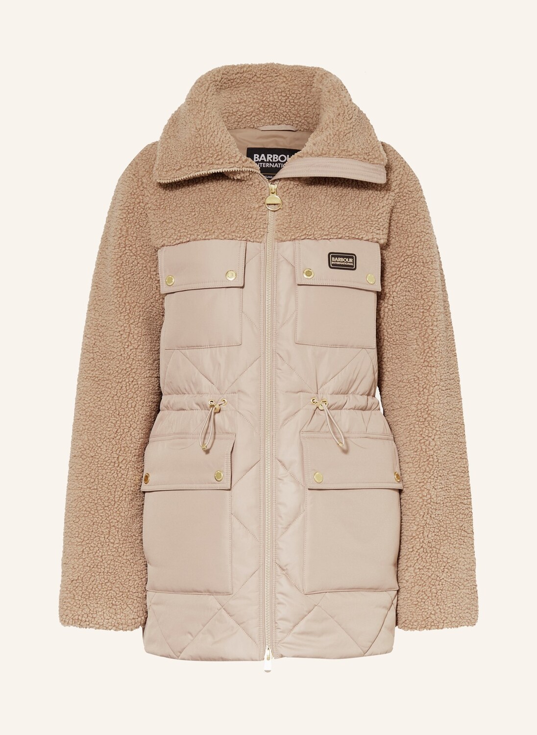 

Куртка Jemison из смешанного материала Barbour International, бежевый