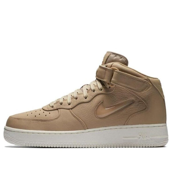 

Кроссовки air force 1 mid prm 'jewel brown' Nike, бежевый