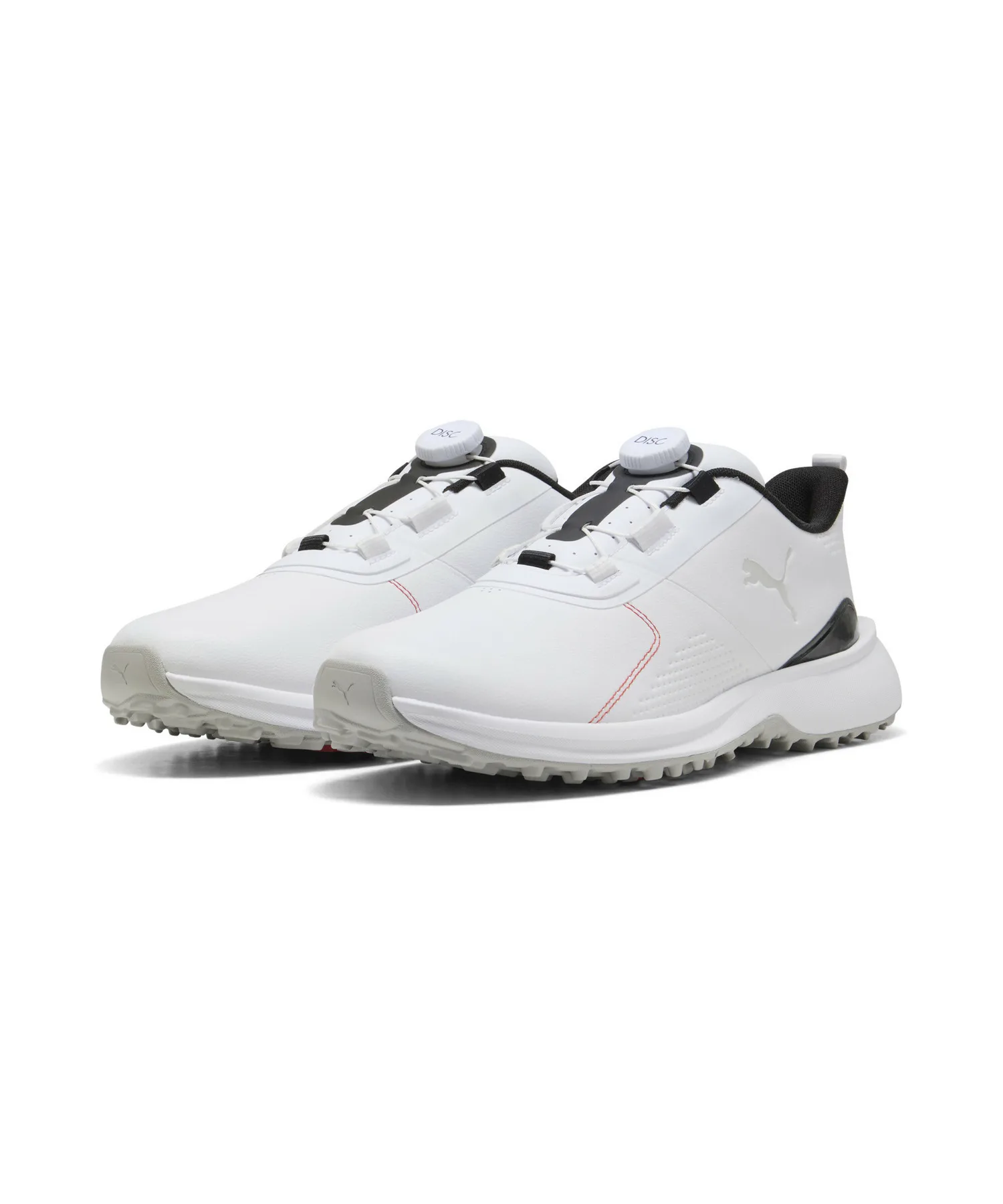 Мужские кроссовки для гольфа Fusion Grip 6 Evo DISC PUMA черные — фото 2