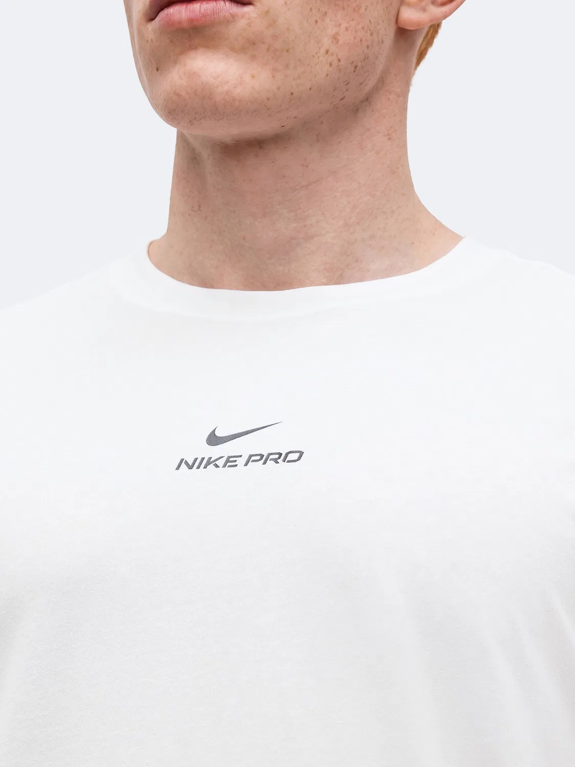 Спортивная футболка 'PRO' Nike, White — фото 3