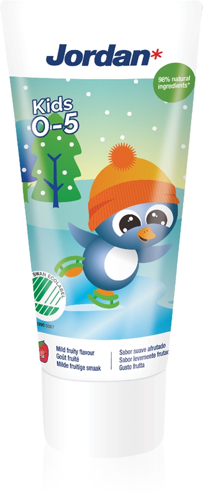 

Зубная паста для детей 0-5 лет зубная паста для детей Jordan, 50 мл