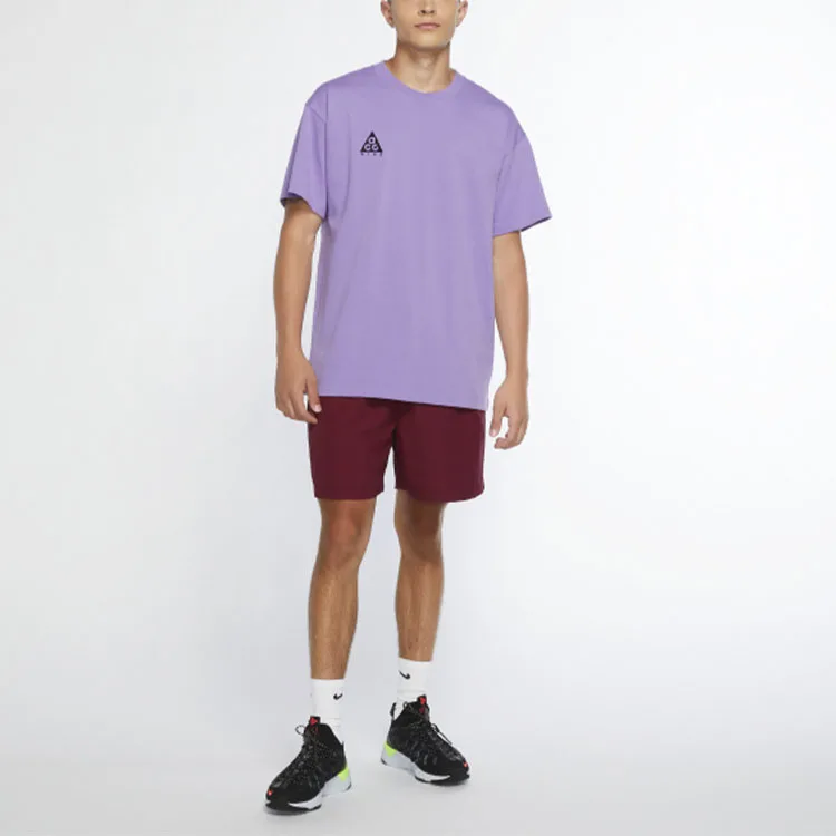 Nike Футболка ACG мужская в цвете Atomic Blue Purple/Black — фото 3
