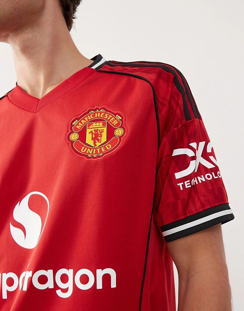Домашняя футболка Adidas Manchester United 25/26 — фото 3
