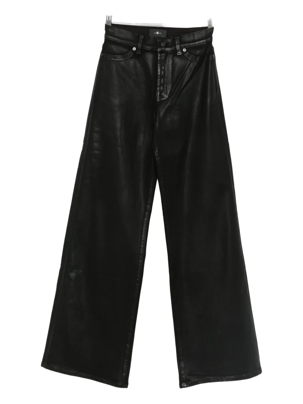 

Джинсы из хлопка 6 For All Mankind, черный