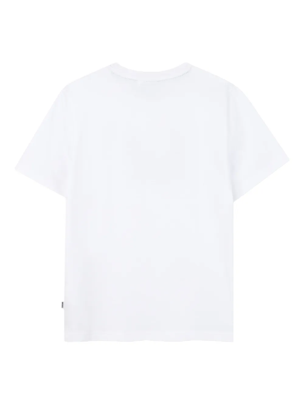 Футболка с графичным принтом Boss Kidswear, белый — фото 2