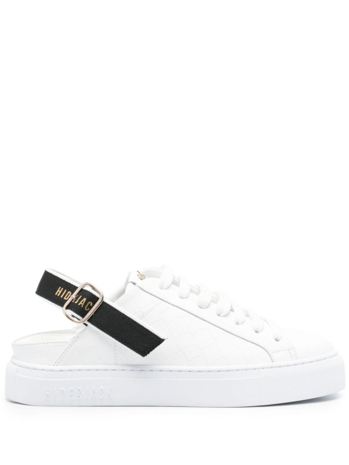 

Кроссовки Hide&Jack Sabot Croco, белый/черный