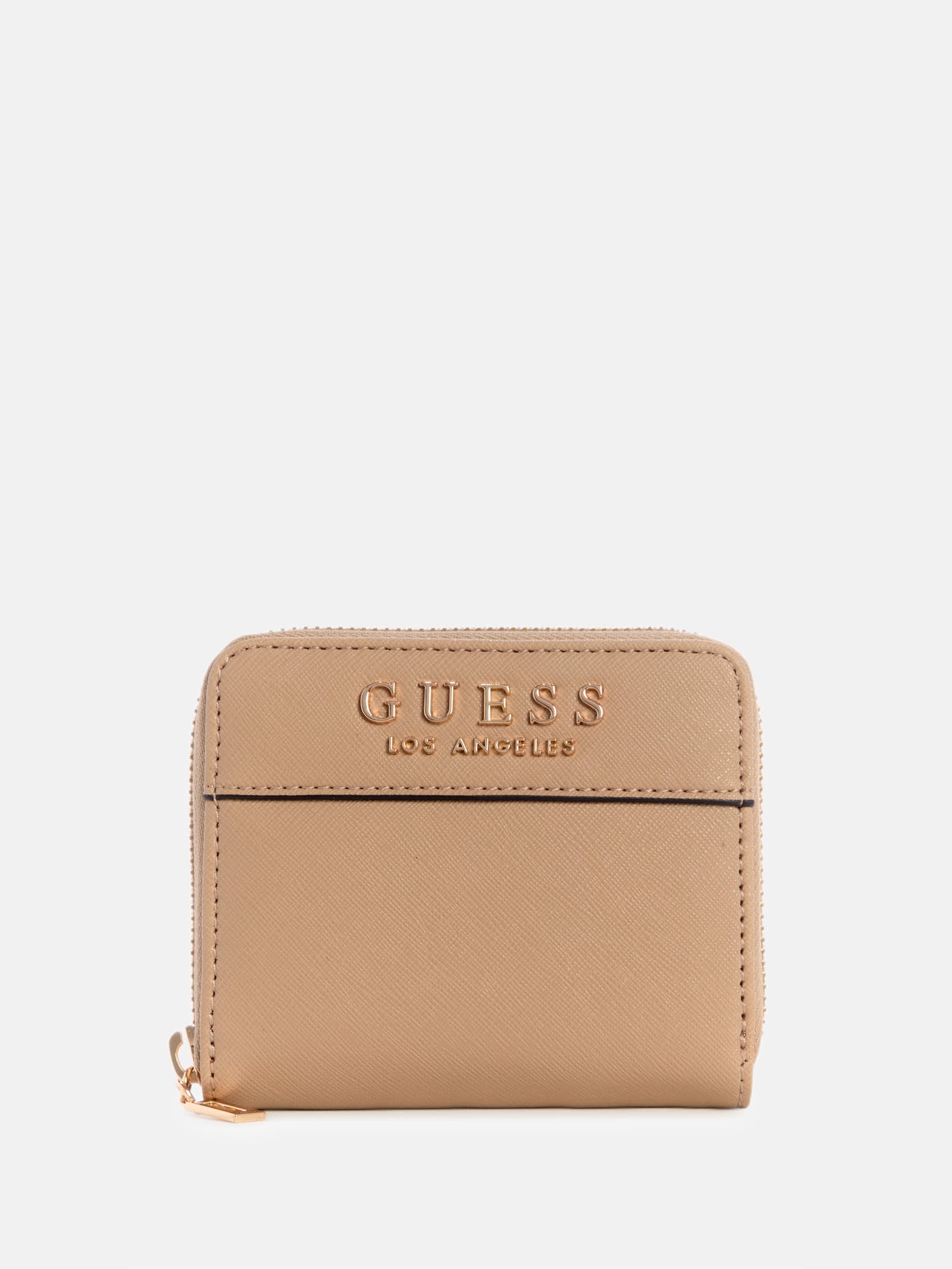 

Кошелек Avon Park Small Zip-Around с молнией Guess Factory, Caramel