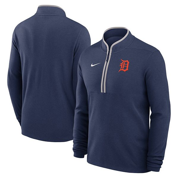 Мужская толстовка Detroit Tigers Dri-FIT Victory с полузастежкой-молнией, цвет navy Nike — фото 2