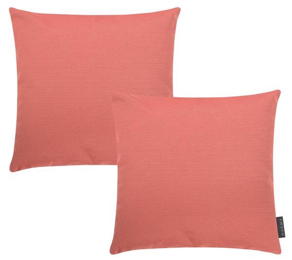 

Комплект из 2 чехлов на подушки Magma-Heimtex FINO, 40x1x40 см цвет marsala