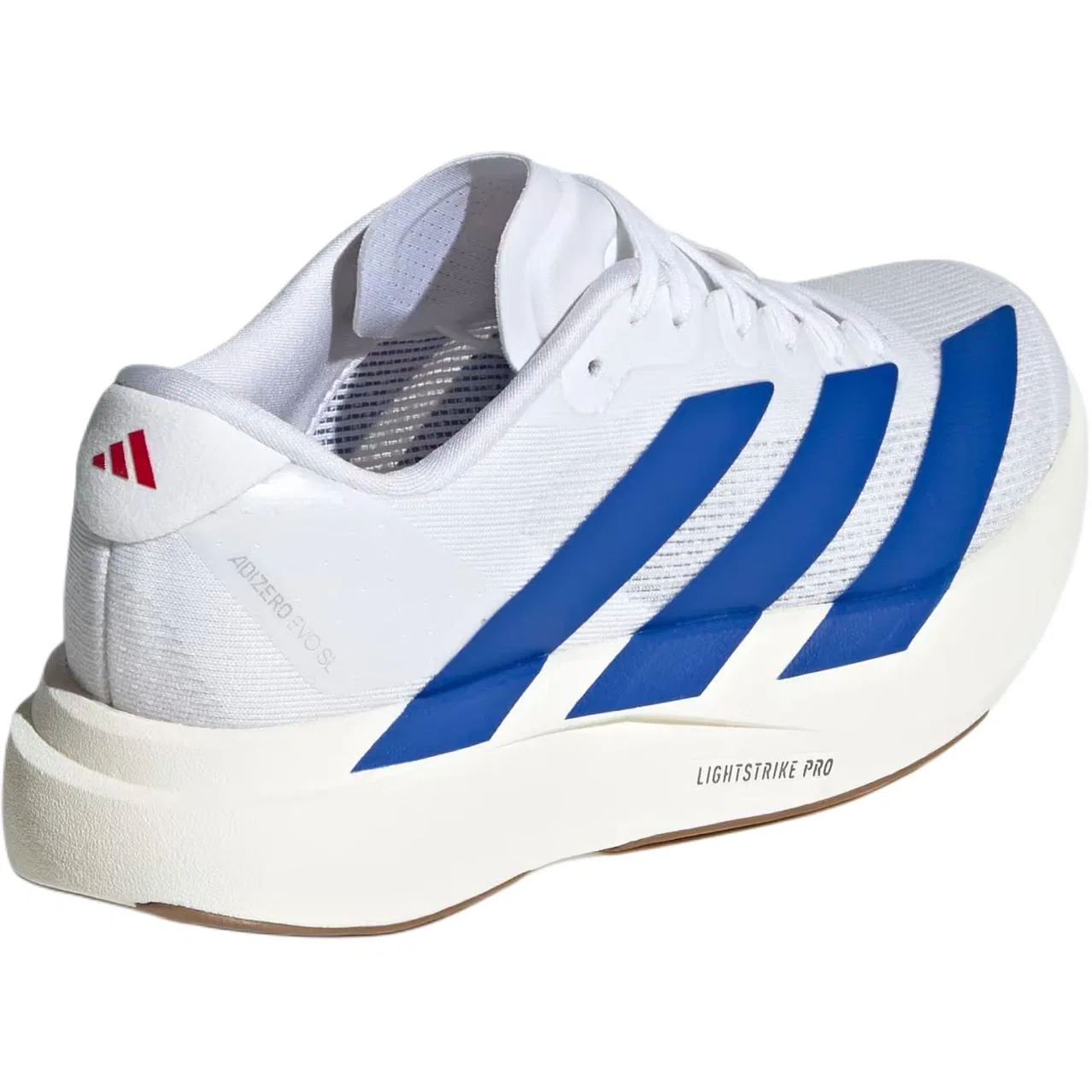 Кроссовки беговые Adizero Evo SL Low top Kids' Running Shoes White Blue Unisex Adidas — фото 4