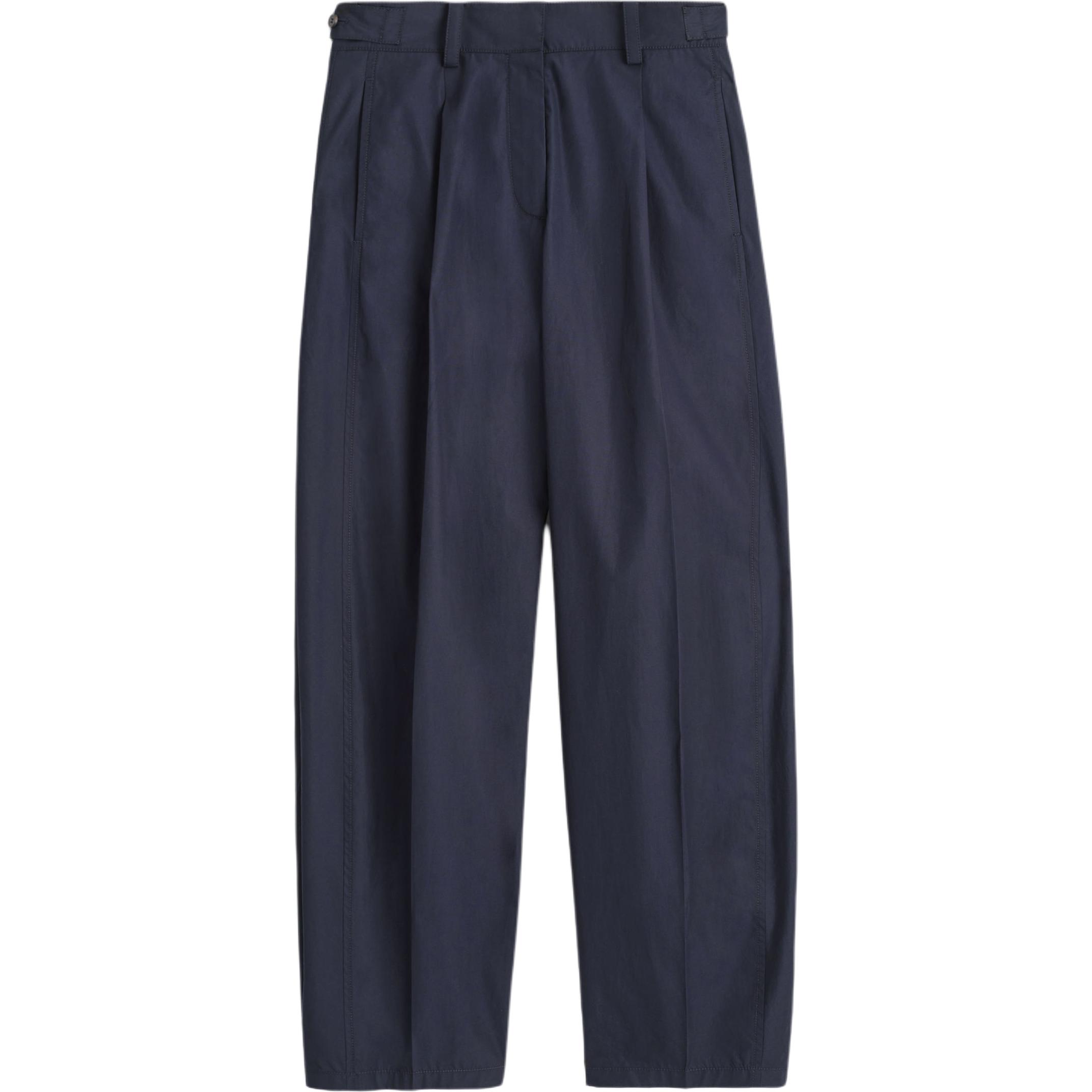 

Женские повседневные брюки темно-синего цвета COS, темно-синий