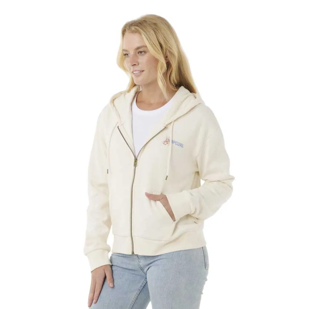 

Толстовка Rip Curl Summer Zip Thru full zip, бежевый